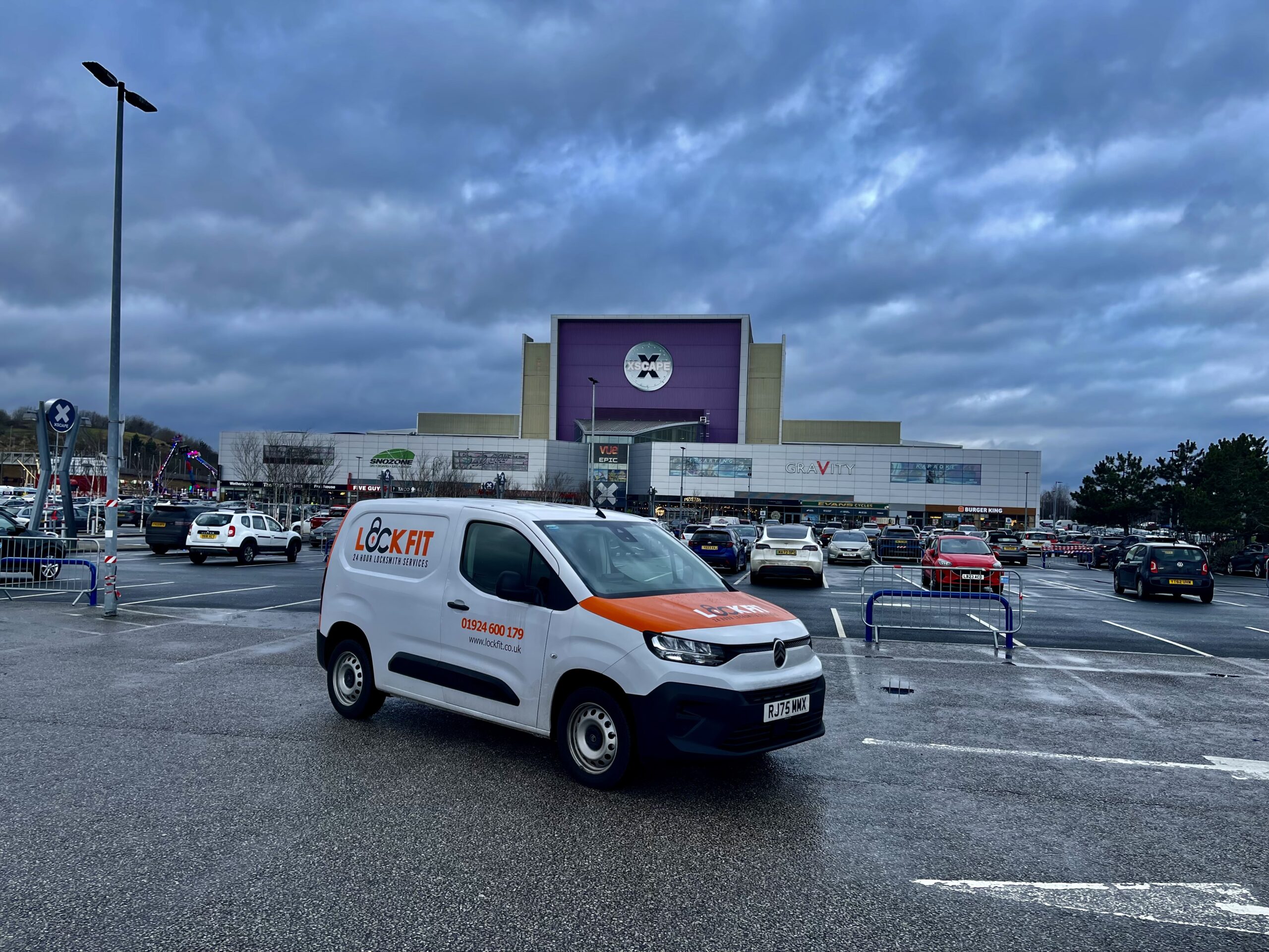Jason Layne LockFit Castleford Locksmith Van