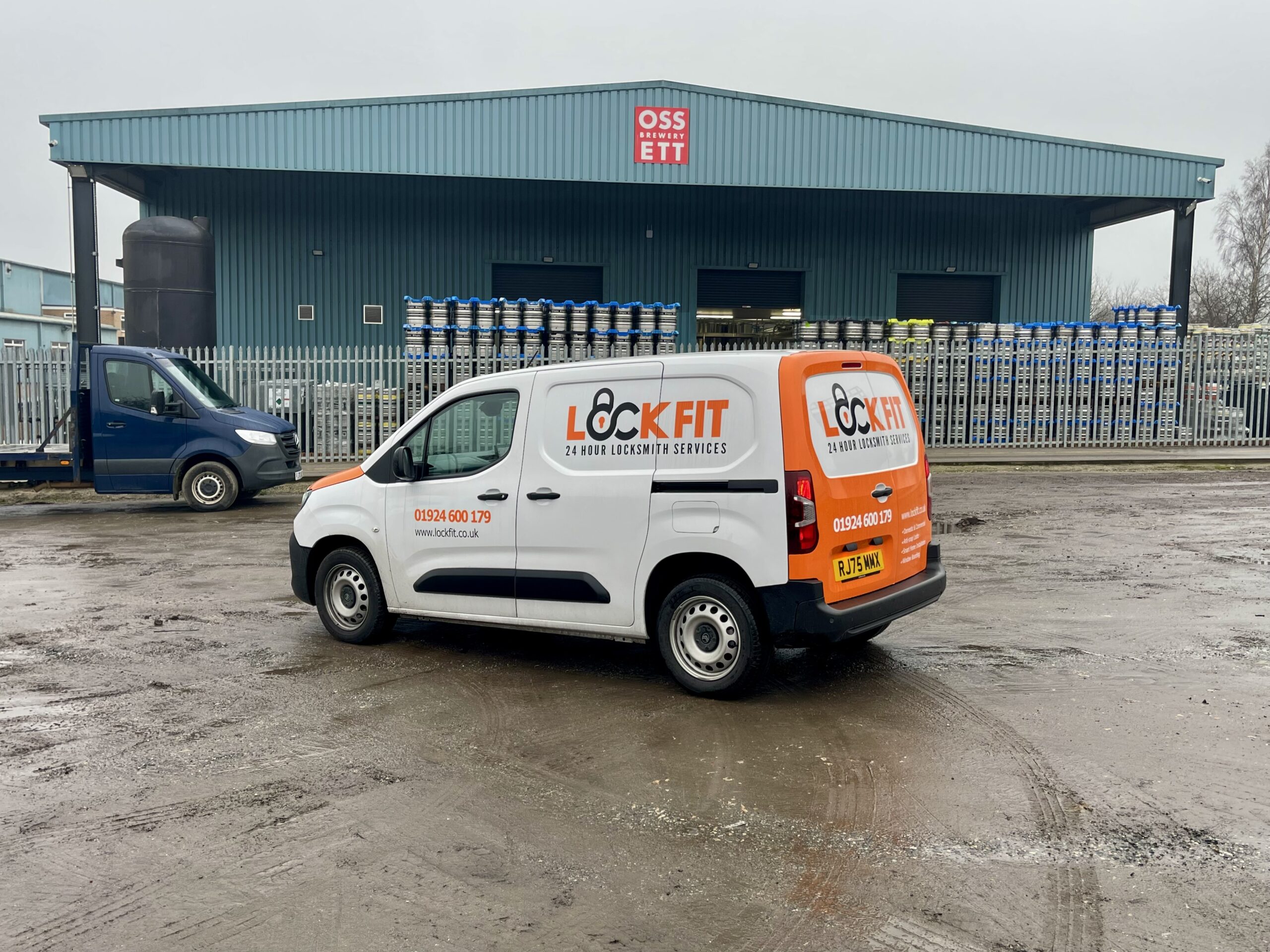 Jason Layne LockFit Ossett Locksmith Van Jason Layne LockFit Ossett Locksmith Van